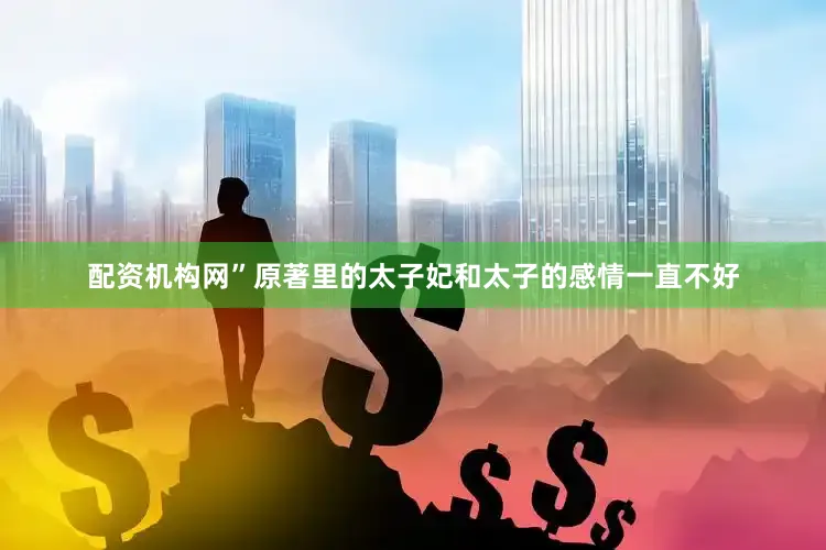 配资机构网”原著里的太子妃和太子的感情一直不好